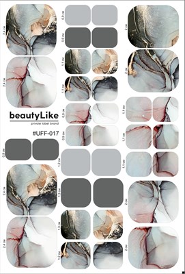 BeautyLike Пленка для маникюра #UFF-017 2000000049168