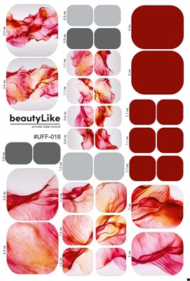 BeautyLike Пленка для маникюра #UFF-018 2000000049175
