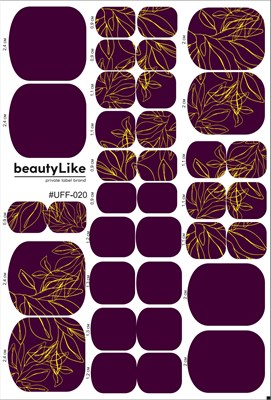 BeautyLike Пленка для маникюра #UFF-020 2000000049199