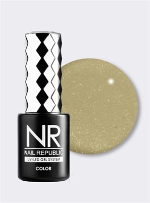 Nail Republic-118 Tropicana гель-лак, Мерцающий песочно-коричневый 10 мл 1119805