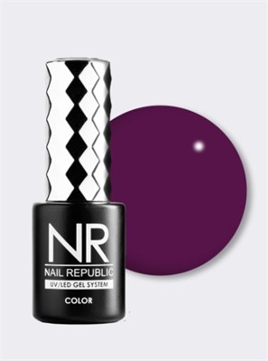Nail Republic-158 Cherry lady гель-лак, Сливовый 10 мл 1119806