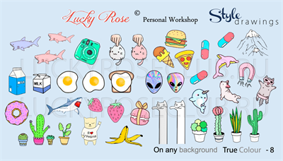 LUCKY ROSE True Colour - 8 2000000020310