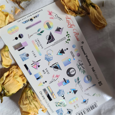 LUCKY ROSE Foil Colour holography-85 4603300353058
