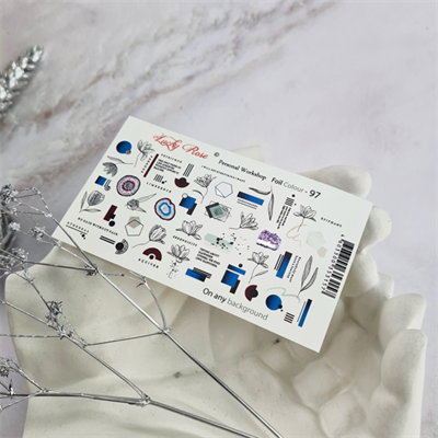 LUCKY ROSE Foil Colour silver-97 4603300353157