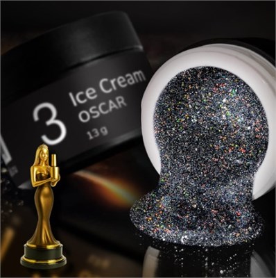 Гель для моделирования ногтей. Ice Cream Gel Oscar # 03, 13 г 4673761760955