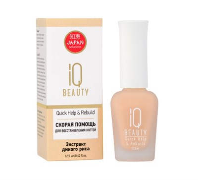 IQ BEAUTY Скорая помощь для восстановления ногтей/Quick Help & Rebuild, 12,5мл 4610210592361