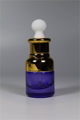 Бутылка с пипеткой Beauty Glass 20 мл фиолетовая 2000000045542