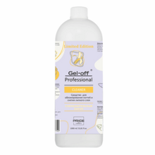 "GEL-OFF" Ср-во для обезжиривания ногтей и снятия липк. слоя, СОБЛАЗНИТЕЛЬНЫЙ БАНАН, 1000 мл 4673722495742-1
