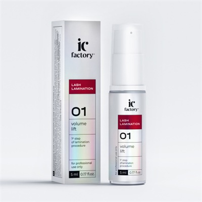 Состав #1 для ламинирования ресниц VOLUME LIFT IC FACTORY, 5 мл 4610152187342
