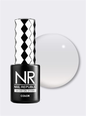 Гель-лак Nail Republic-007 Skin камуфлирующий, Молочный полупрозрачный 10 мл 4650428660988