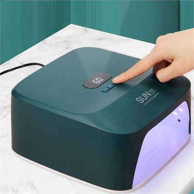 Лампа для маникюра T7 48Вт UV/LED зеленая 2000000012964