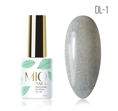 Mio Гель-лак DL-1. Delicate № 01, 8 мл 4603741477818