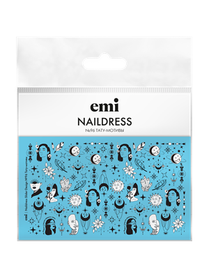 E.Mi Naildress Slider Design №96 Тату-мотивы 4630109515066