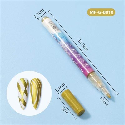 Акриловый Маркер Acrylic Paint Pen 0,7 мм (золотой) 2000000015576