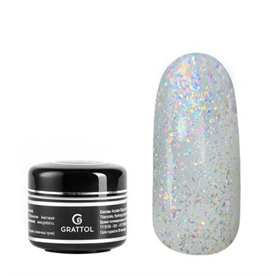 Grattol Gel Murano 01 15 мл 4631155478213