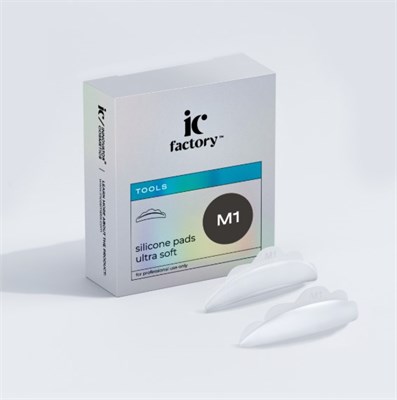 Валики силиконовые Ultra Soft размер "M1" IC FACTORY, 1 пара 4610152187298