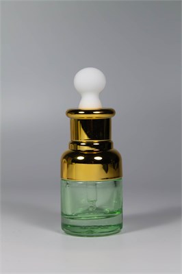 Бутылка с пипеткой Beauty Glass 20 мл зеленая 2000000045498