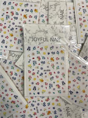 Стикер цветы JO-2532 (61) 2000000040233