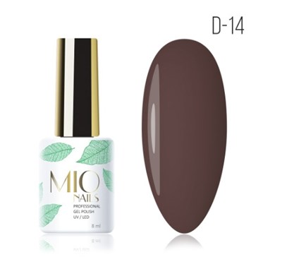 Mio Гель-лак. D-14. Венге, 8 мл 4603741476101
