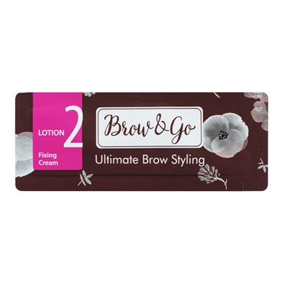 Состав для стайлинга бровей №2 Brow&Go «Fixing Cream» (саше, 1 мл) годен до 05.2027 4630073752214