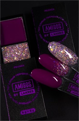 Тот самый твердый гель-лак AMIGOS by LAKRES PEONÍA, 8 гр 2000000032788