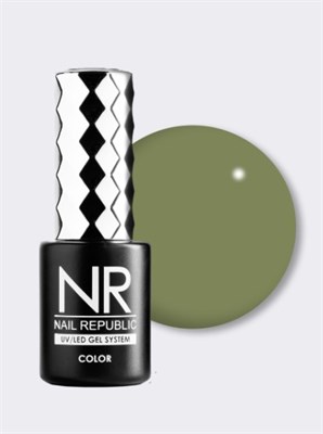 Nail Republic-122 Safari гель-лак, Желто-оливковый (10 мл) 1121185