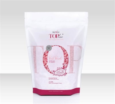 Воск горячий (пленочный) ITALWAX Top Line  Pink Pearl (Розовый жемчуг) гранулы 750 гр 8032835172005