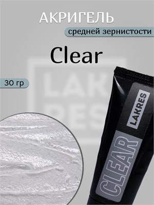 Акригель Lakres прозрачный 30 гр ( тюбик) 2000000012995