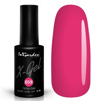 InGarden Гель-лак X-Gel N° 59, 8 мл 46213785
