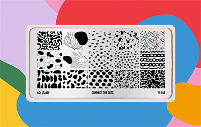 -30% Пластина для стемпинга Go! Stamp 140 Connect the Dots 2546131603973