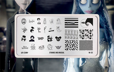 -30% Пластина для стемпинга Go! Stamp 122 Strange and Unusual 2546131603607