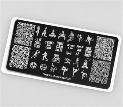 -30% Пластина Swanky Stamping 120 4603745697656