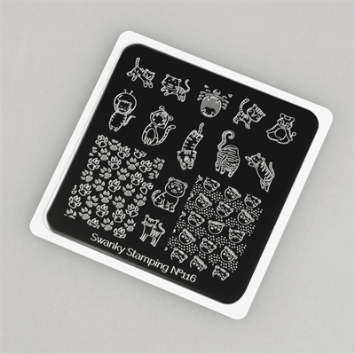 -30% Пластина Swanky Stamping 116, маленькая 6*6см 4603745697519