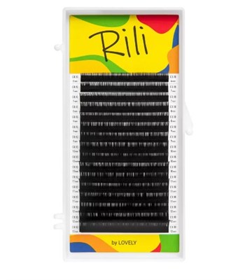 Ресницы чёрные Rili - 16 линий - MIX (C 0.07 5-20мм) 8933720127400-1