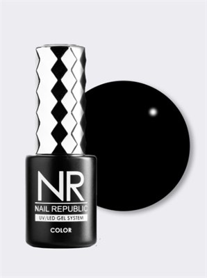Nail Republic-100 Classic\Vamp гель-лак, Черный 10 мл 4630352403011