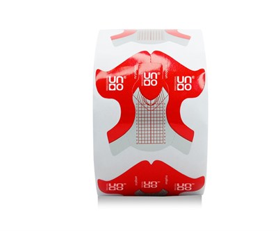 UNO, Формы бумажные для моделирования ногтей, 100 шт 4660199154814