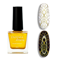 Лак для стемпинга 10 мл Enigmanic Stamping №3 золото 2777000004304