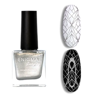 Лак для стемпинга 10 мл Enigmanic Stamping №4 серебро 2777000004311
