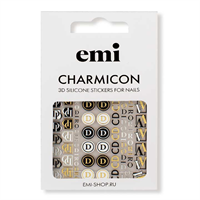 SALE E.Mi Charmicon 3D Silicone Stickers №186 Логомания 2011000027230