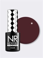Nail Republic-058 Old Money гель-лак, Горький шоколад 10 мл 4650428660926