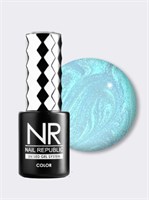 Nail Republic-023 Гель-лак, PEARL PRINT Жемчужно-сияющий 10 мл 4603744451457