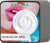 Гель для наращивания ENIGMANIC Modeling gel 01 15g 7683390040172