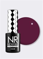 Nail Republic-167 Cherry lady гель-лак, Темно-сливовый 10 мл 07101