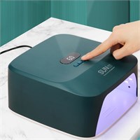 Лампа для маникюра T7 48Вт UV/LED зеленая 2000000012964