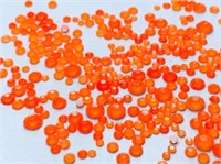 Mix sizes 703 Неон оранжевый (Electric orange) микс размеров (2.5 гр, 300) 2000007276475