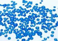 Mix sizes 707 Неон Синий (Electric Blue) микс размеров (2,5 гр, 300) 2000007276550