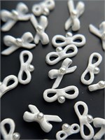 Набор фигурок 3D для дизайна "Cute knot" белый 2000000041438