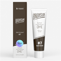Краска для ресниц и бровей BRONSUN, цвет темно-коричневый #7, 15 мл 4620021333145-1