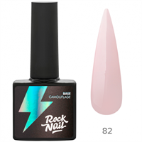 Камуфлирующая база RockNail 82 Pink Chiffon (10 мл.) 2546131402392