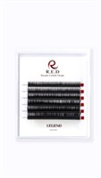 Ресницы черные R.E.D "Legend" 6 линий M 0.10 MIX mini  5-6 mm 2060535817083